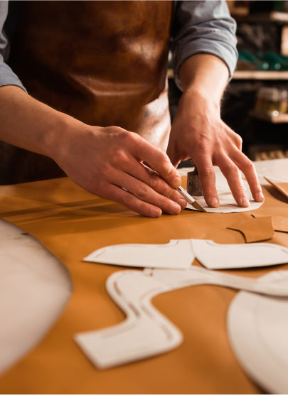LEATHER HANDMADE