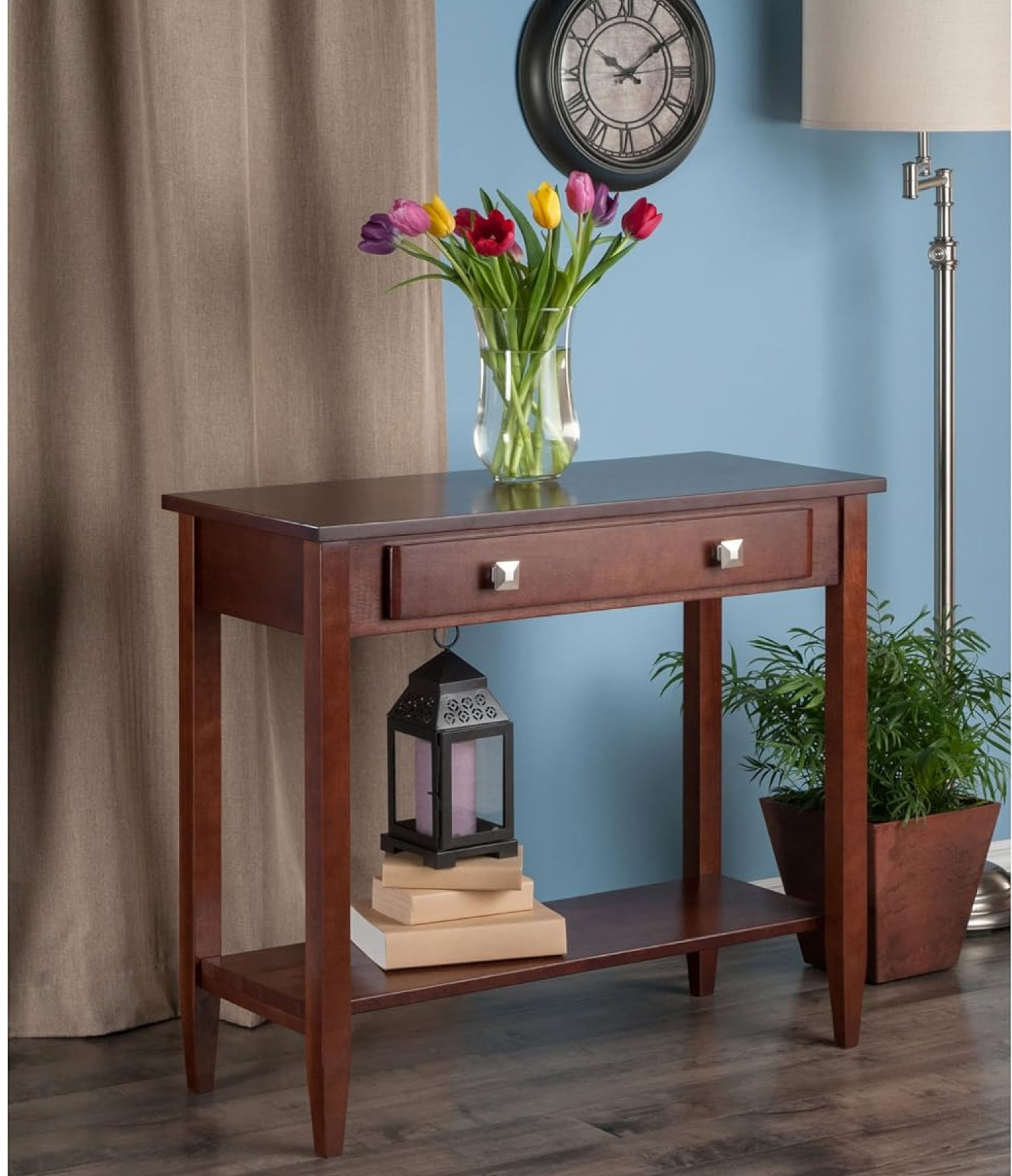 Winsome Richmond Occasional Table, Antique Walnut - Image 2